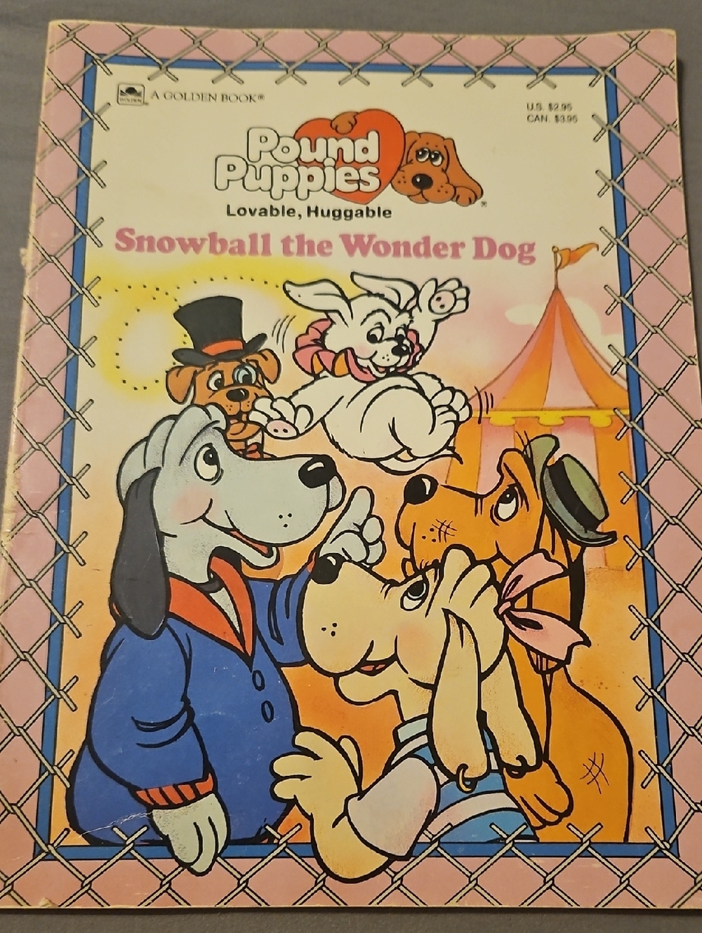 Pound Puppies Snowball the Wonder Dog - Vintage Book